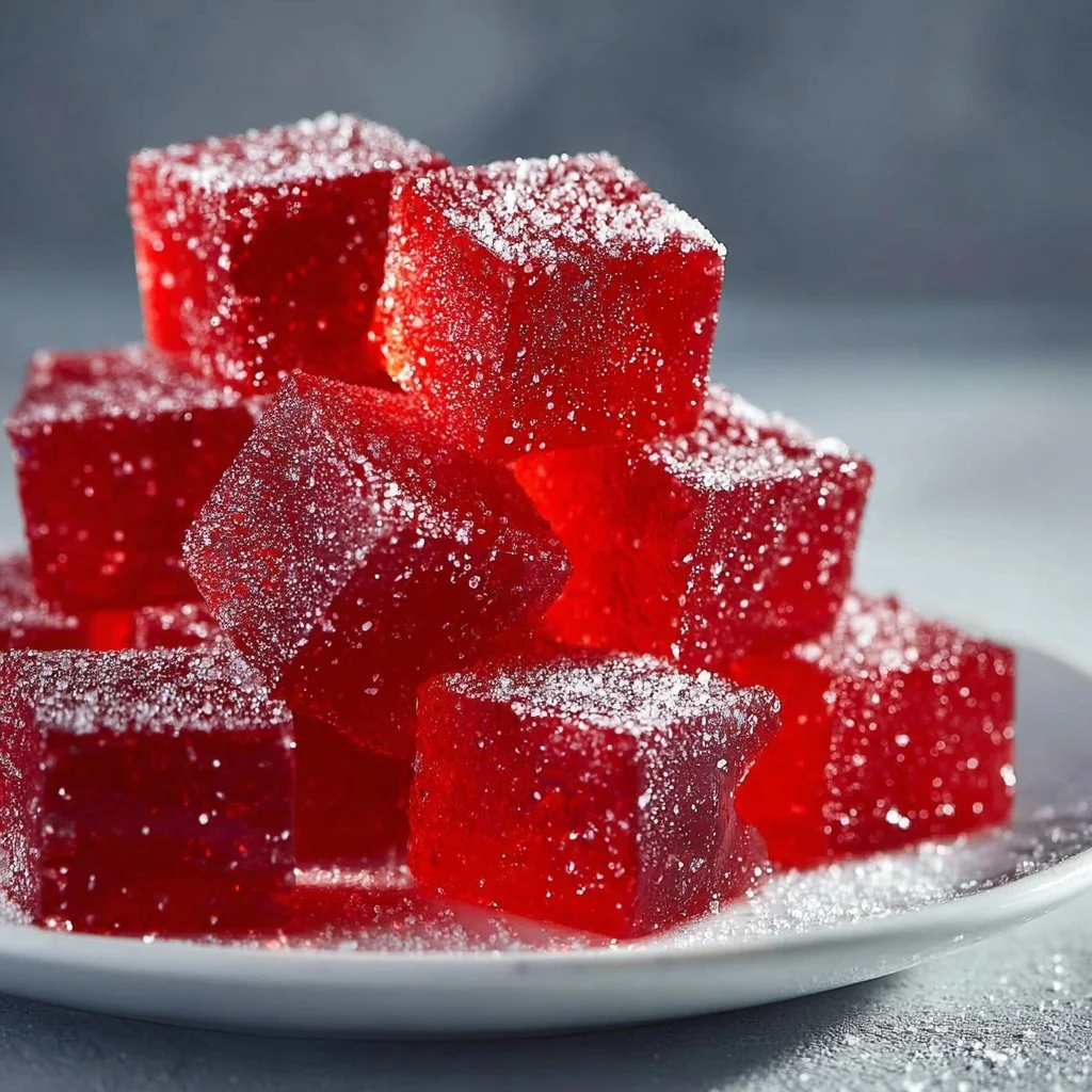 Strawberry Gelatin Gummies